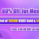 Logo du groupe Amazing Price 80% Off RS 07 Gold & More Provided for RSorder Members on Aug 21